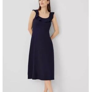 NWT Ann Taylor Women's midi  linen Dress